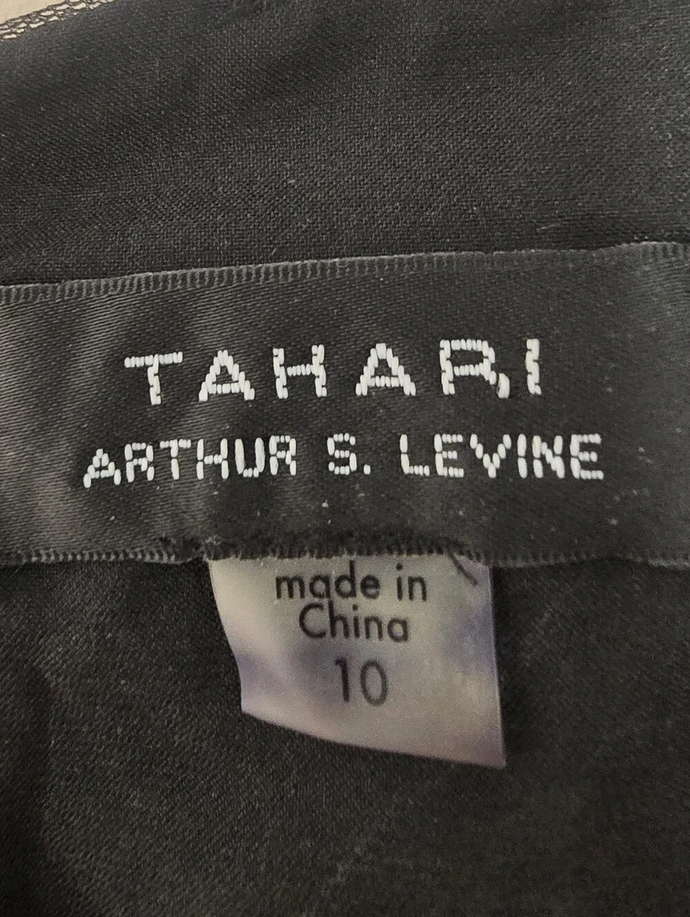 Tahari Arthur S. Levine  Embroidered Floral Shift Dress - Picture 4 of 4